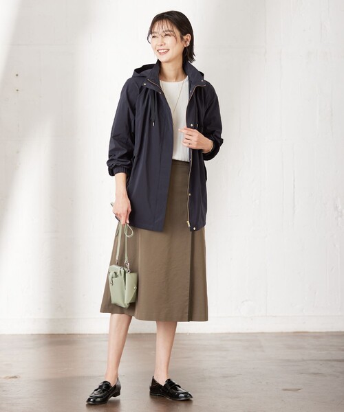 J.press 【洗える・吸水速乾・接触冷感】リネンツイル スカート セール】【洗える・吸水速乾・接触冷感】リネンツイル スカート