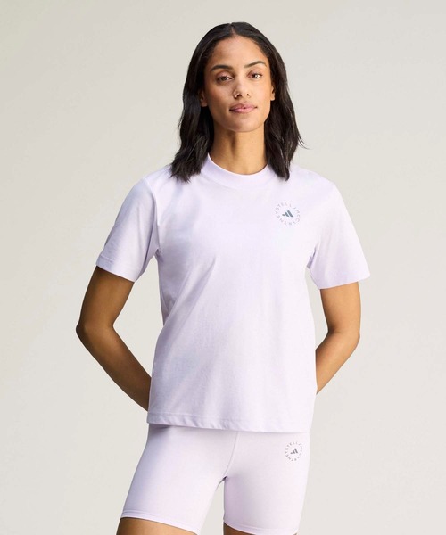 TrueCasuals レギュラー スポーツウェア Tシャツ【adidas by Stella