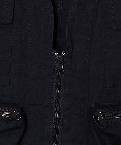 WEGO（ウィゴー）の「WEGO/ハンティングベスト（ベスト・メンズ・ブラック・FREE）」の6枚目の写真