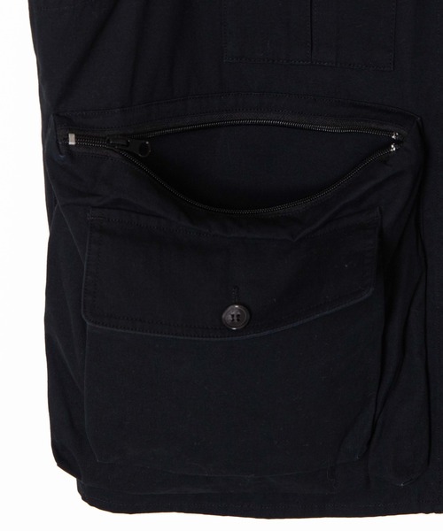 WEGO（ウィゴー）の「WEGO/ハンティングベスト（ベスト・メンズ・ブラック・FREE）」の4枚目の写真