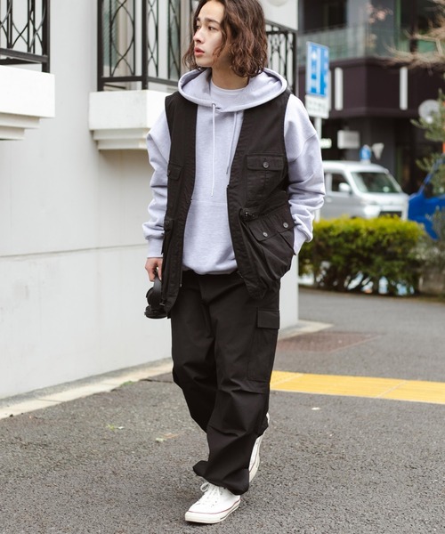 WEGO（ウィゴー）の「WEGO/ハンティングベスト（ベスト・メンズ・ブラック・FREE）」の7枚目の写真