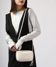 Craig フロントポケットラウンドジップ横型スマホポーチ/スマホショルダー