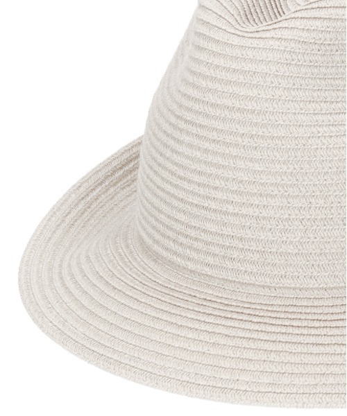 新品　arth Silk Braid Fedora-S ハット　シルク混 arth Silk Braid Fedora | M(07) BLACK (01) | arth / アース