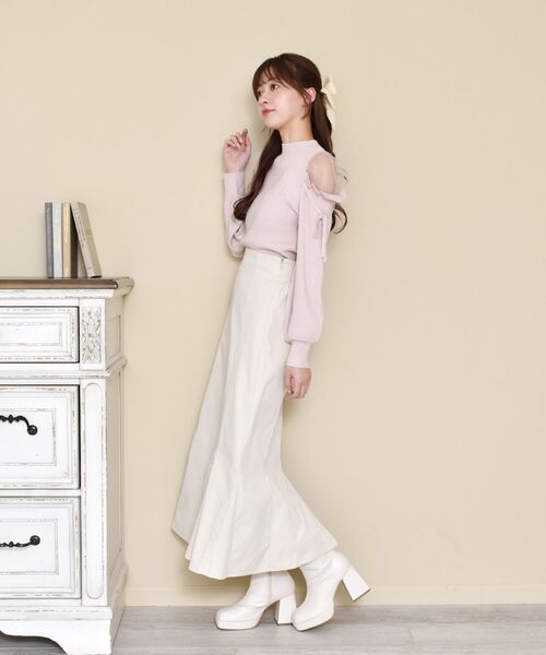 ems excite（エムズエキサイト）の「タイトマーメイドSK（スカート・レディース・ブラウン/ブラック/ナチュラル・FREE）」の19枚目の写真