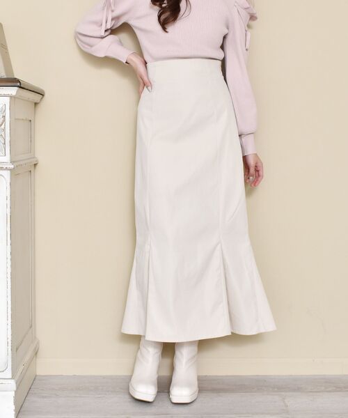 ems excite（エムズエキサイト）の「タイトマーメイドSK（スカート・レディース・ブラウン/ブラック/ナチュラル・FREE）」の22枚目の写真