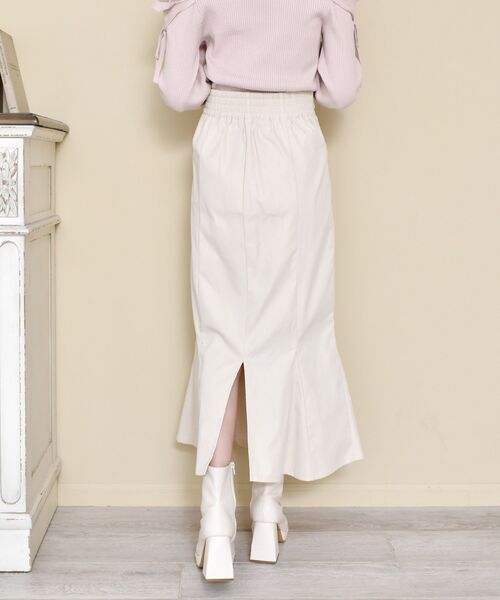 ems excite（エムズエキサイト）の「タイトマーメイドSK（スカート・レディース・ブラウン/ブラック/ナチュラル・FREE）」の10枚目の写真