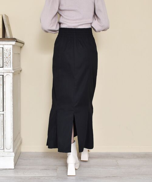 ems excite（エムズエキサイト）の「タイトマーメイドSK（スカート・レディース・ブラウン/ブラック/ナチュラル・FREE）」の17枚目の写真