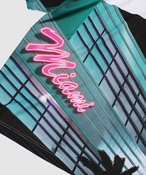 Palm Angels（パームエンジェルス）の「GETTY MIAMI CLASSIC TEE（Tシャツ/カットソー・メンズ・ホワイト・L）」の3枚目の写真