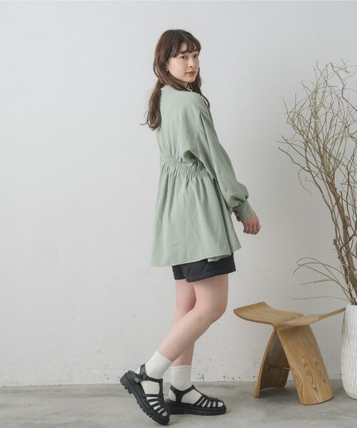 RETRO GIRL(レトロガール)の「ボリュームグルカサンダル(サンダル・レディース・ブラック/ナチュラル・MEDIUM/LARGE)」の12枚目の写真