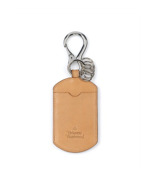 Vivienne Westwood ACCESSORIES（ヴィヴィアンウエストウッドアクセサリー）の「“Skull” キーホルダー【139948 VWK790E】（キーホルダー・メンズ・ブラック/ホワイト/キャメル・FREE）」の4枚目の写真