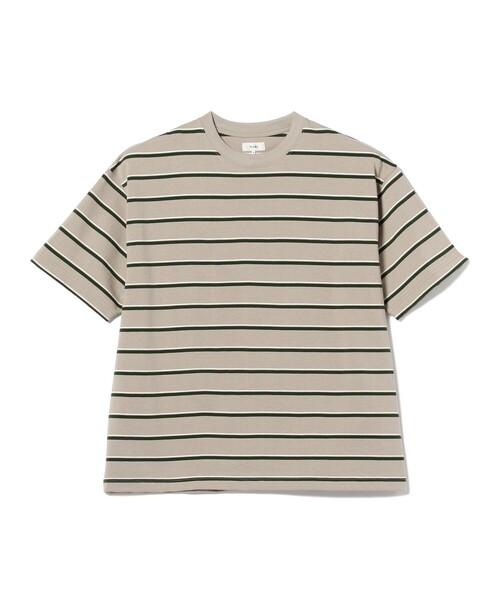 BEAMS（ビームス）の「BEAMS / ルーズ ボーダー Tシャツ（Tシャツ/カットソー・メンズ・ブラウン系その他/サックスブルー/ブラック系その他4・S/M/L/XL）」の12枚目の写真