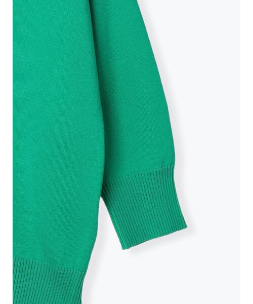 Te chichi（テチチ）の「ハイツイストVネックミドル丈カーディガン（カーディガン/ボレロ・レディース・ブラック/グリーン/ベージュ・ﾌﾘ-）」の7枚目の写真