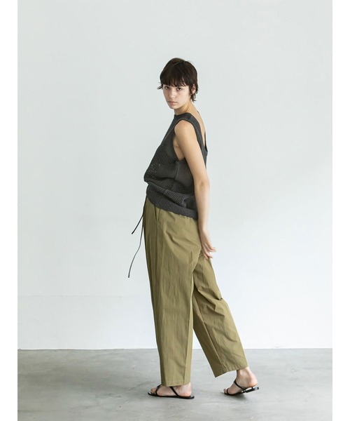 enchainement（アンシェヌマン）の「Mesh Knit Tank Top（ニット/セーター・レディース・ネイビー/ホワイト/チャコールグレー・フリー）」の10枚目の写真