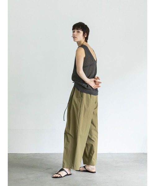 enchainement（アンシェヌマン）の「Mesh Knit Tank Top（ニット/セーター・レディース・ネイビー/ホワイト/チャコールグレー・フリー）」の11枚目の写真