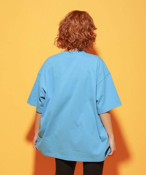 PBLIM（ページボーイリム）の「PAGEBOYLIM/ラッキーモーメントT（Tシャツ/カットソー・レディース・ネイビー/ブルー/オフホワイト・MEDIUM/LARGE）」の17枚目の写真