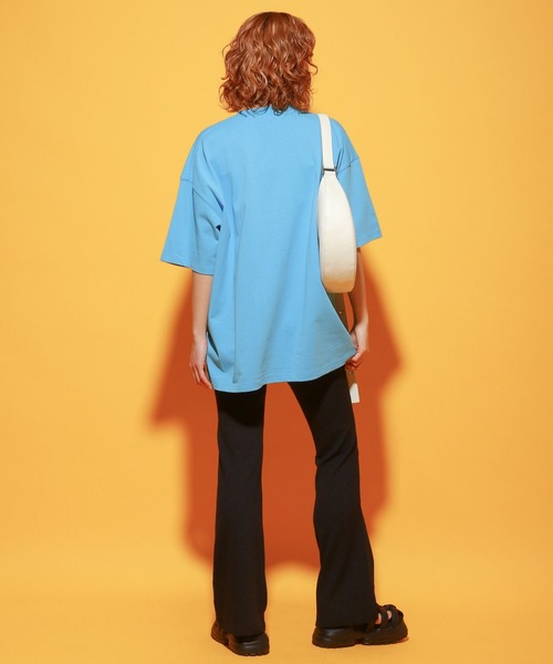 PBLIM（ページボーイリム）の「PAGEBOYLIM/ラッキーモーメントT（Tシャツ/カットソー・レディース・ネイビー/ブルー/オフホワイト・MEDIUM/LARGE）」の20枚目の写真