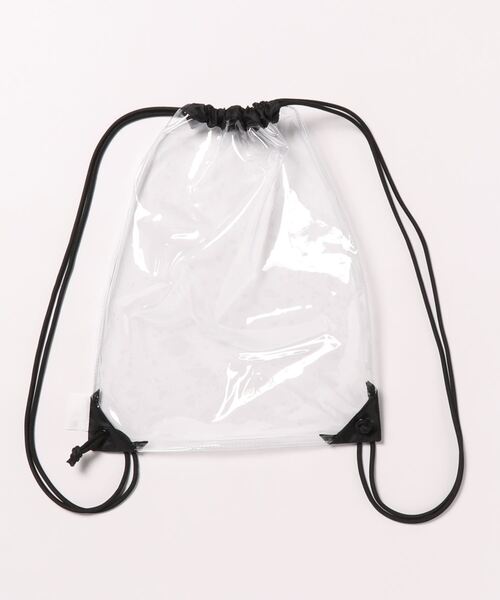 LOWRYS FARM（ローリーズファーム）の「クリアナップサック　904039（バックパック/リュック・キッズ・イエロー/ブラック・FREE）」の4枚目の写真