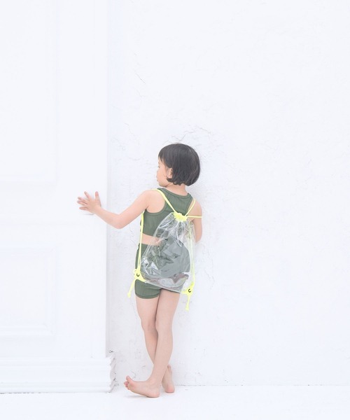 LOWRYS FARM（ローリーズファーム）の「クリアナップサック　904039（バックパック/リュック・キッズ・イエロー/ブラック・FREE）」の7枚目の写真