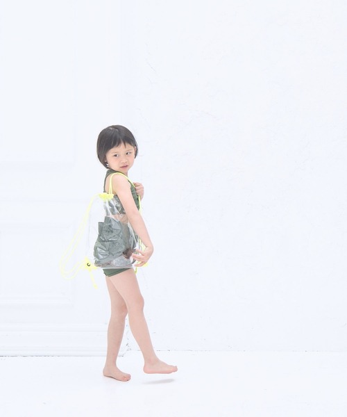 LOWRYS FARM（ローリーズファーム）の「クリアナップサック　904039（バックパック/リュック・キッズ・イエロー/ブラック・FREE）」の8枚目の写真