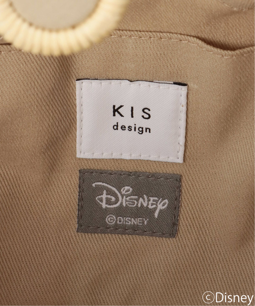 Spick & Span（スピックアンドスパン）の「【KIS DESIGN/キッツ デザイン】 MICKY MOUSE Wicker bag M（かごバッグ・レディース・ベージュ・FREE）」の7枚目の写真