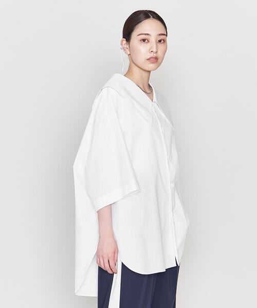 ブラウス シャツ 「ASTRAET」ハーフスリーブ セーラーカラーブラウス(2) レディース ASTRAET＞ハーフスリーブ セーラーカラーブラウス2（ASTRAET