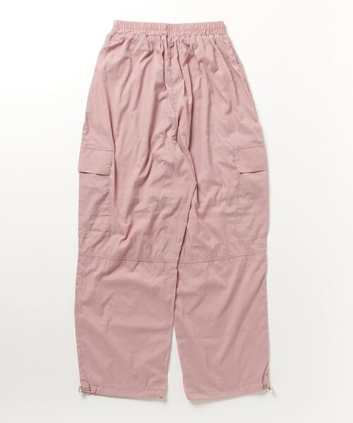 Per sist ence（パーシエンス）の「Per sist ence/パーシエンス　ワッシャータフタパラシュートパンツ（その他パンツ・レディース・カーキ/ピンク/オフホワイト/ブラック・FREE）」の5枚目の写真