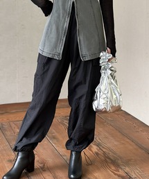 Per sist ence/パーシエンス ワッシャータフタパラシュートパンツ