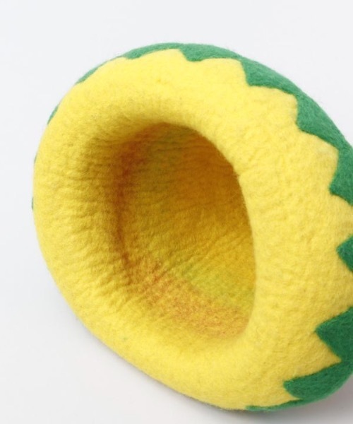 チャイハネ（チャイハネ）の「【チャイハネ】サウナソンブレロフェルトハット（ハット・レディース・ブラウン/イエロー・FREE）」の4枚目の写真