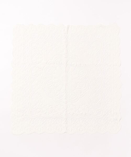 aimoha（アイモハ）の「aimoha　home レース編みテーブルクロス（ランチョンマット/テーブルウェア・レディース・ホワイト・LARGE/SMALL/MEDIUM）」の2枚目の写真