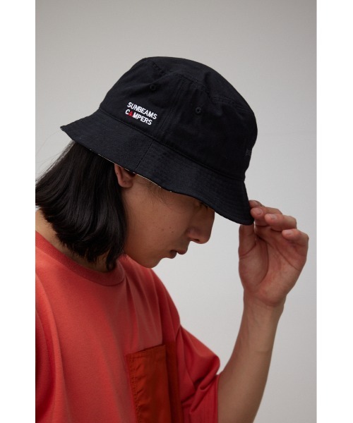AZUL by moussy(アズールバイマウジー)の「PENDLETON×AZUL BUCKET HAT/PENDLETON×AZULバケットハット(ハット・メンズ・ベージュ/ブラック・FREE)」の2枚目の写真