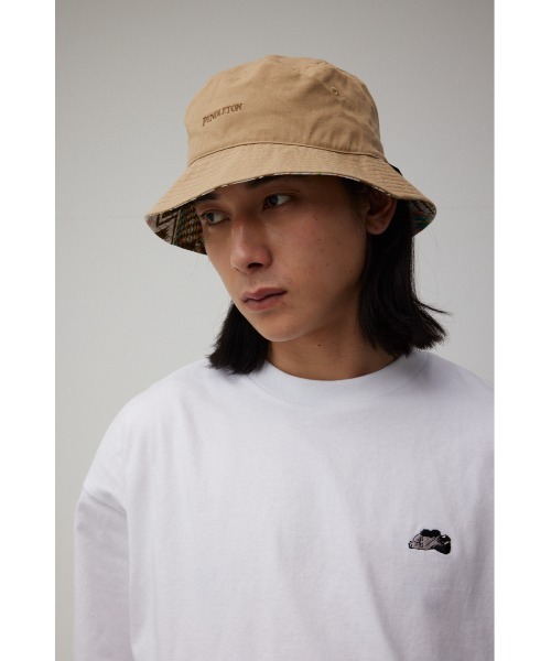 AZUL by moussy(アズールバイマウジー)の「PENDLETON×AZUL BUCKET HAT/PENDLETON×AZULバケットハット(ハット・メンズ・ベージュ/ブラック・FREE)」の11枚目の写真