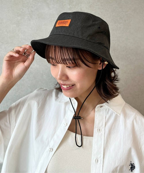 UNIVERSAL OVERALL（ユニバーサルオーバーオール）の「ストラップバケハ（ハット・メンズ・アイボリー/ブラック系その他/ブラック/ベージュ・FREE）」の18枚目の写真