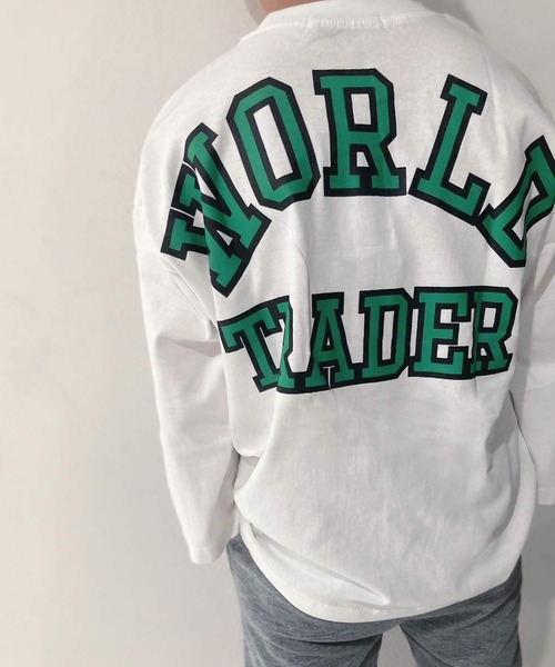 【T❜s time 】ページ セール】ビッグシルエットプリントロゴロンT（Tシャツ/カットソー