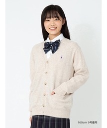 EASTBOY（イーストボーイ）の「カーディガン ラムウール 7G 【ミルキーグレープ女神】 スクール ニット（カーディガン/ボレロ・キッズ）」