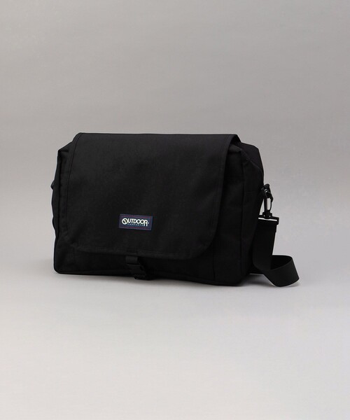 FREAK'S STORE（フリークスストア）の「OUTDOOR PRODUCTS × FREAK'S STORE/アウトドアプロダクツ 別注 MESSENGER BAG/別注 メッセンジャー バッグ/ショルダーバッグ（メッセンジャーバッグ・レディース・その他9/ブラック/ベージュ・ONE SIZE）」の14枚目の写真