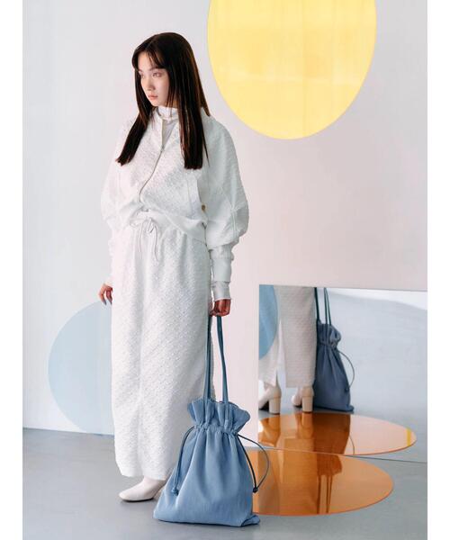 KBF(ケイビーエフ)の「KBF キルティングブルゾン(ブルゾン・レディース・カーキ/オフホワイト・FREE)」の13枚目の写真