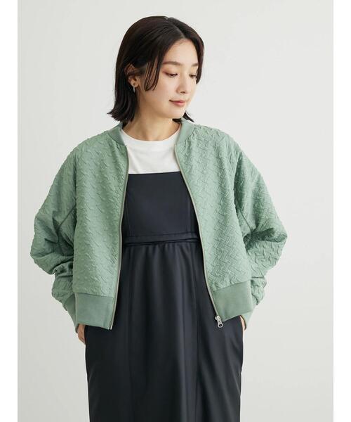 KBF(ケイビーエフ)の「KBF キルティングブルゾン(ブルゾン・レディース・カーキ/オフホワイト・FREE)」の18枚目の写真