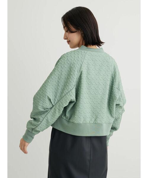 KBF(ケイビーエフ)の「KBF キルティングブルゾン(ブルゾン・レディース・カーキ/オフホワイト・FREE)」の20枚目の写真