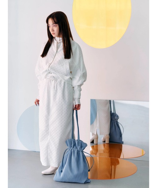 KBF(ケイビーエフ)の「KBF キルティングブルゾン(ブルゾン・レディース・カーキ/オフホワイト・FREE)」の5枚目の写真