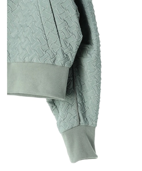 KBF(ケイビーエフ)の「KBF キルティングブルゾン(ブルゾン・レディース・カーキ/オフホワイト・FREE)」の9枚目の写真