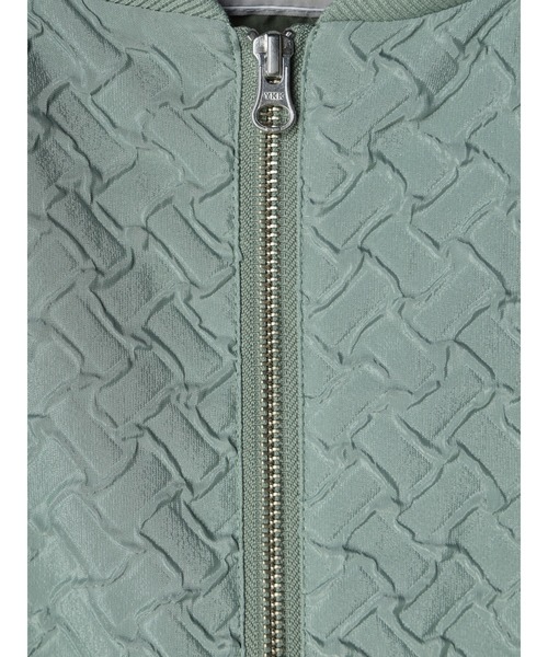 KBF(ケイビーエフ)の「KBF キルティングブルゾン(ブルゾン・レディース・カーキ/オフホワイト・FREE)」の11枚目の写真