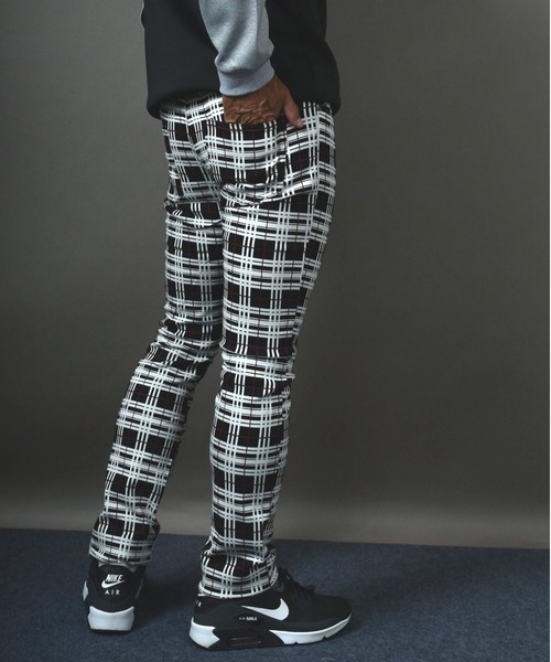 COMON GOLF（コモンゴルフ）の「カツラギ ストレッチ チェック スリム