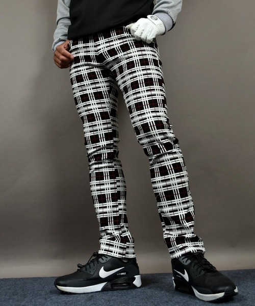 COMON GOLF（コモンゴルフ）の「カツラギ ストレッチ チェック スリム