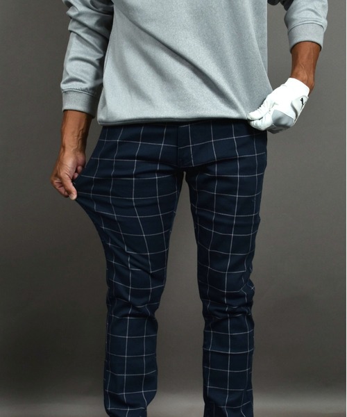 COMON GOLF（コモンゴルフ）の「カツラギ ストレッチ チェック スリム