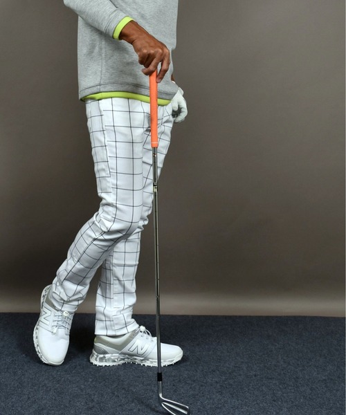 COMON GOLF（コモンゴルフ）の「カツラギ ストレッチ チェック スリム