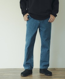 デニム テーパードパンツ