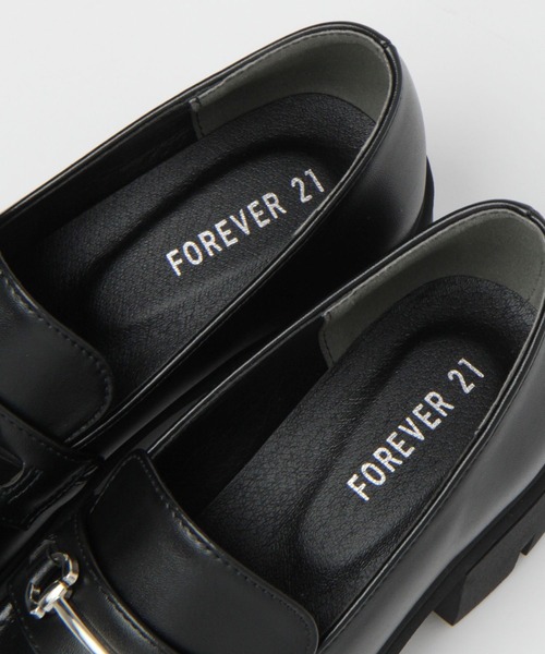 FOREVER 21（フォーエバー トゥエンティーワン）の「厚底ビットローファー2（ローファー・レディース・ブラウン系その他/ブラック・MEDIUM/SMALL/LARGE）」の10枚目の写真