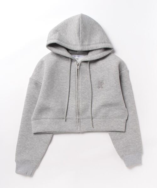 Rirandture（リランドチュール）の「ジップアップクロップドフーディー