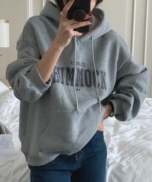 LAFFMO | オーバーサイズロゴプリントフーディー(パーカー)