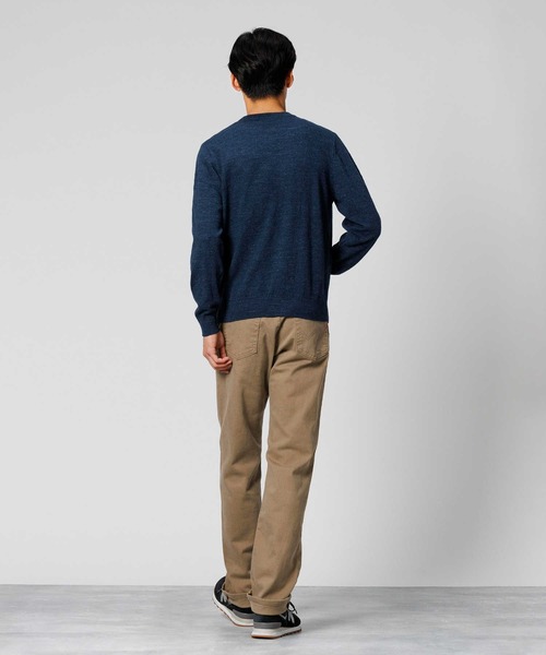 BACK NUMBER(バックナンバー)の「BACK NUMBER(バックナンバー)インディゴライクハイゲージクルーニット(ニット/セーター・メンズ・ダークインディゴブルー・M/XL/L)」の6枚目の写真